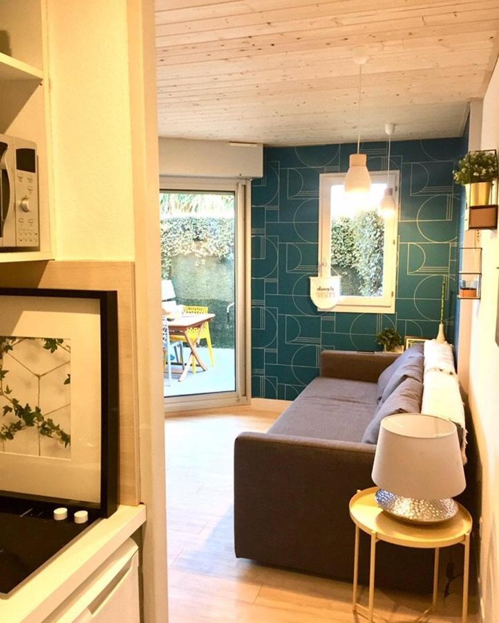 شقة Rez De Jardin + Terrasse Piscine Et Acces Direct Plage سان سيبريان المظهر الخارجي الصورة